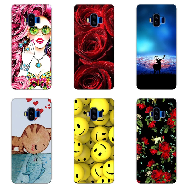 

Soft TPU Print Case Cover for Vkworld S8 Original Phone Cases Silicone Back Covers Flower Para Colorful Coque