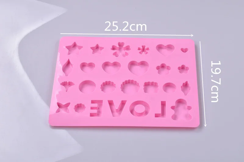 1PC Love Castle Chess Liquid Silicone Expoxy Mold Resin Jewelry Mold UV Pendant Jewelry Accessories Handcraft Earrings Tool