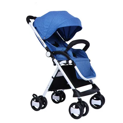 baby Stroller high landscape light folding portable BB umbrella car shock can lay a baby cart