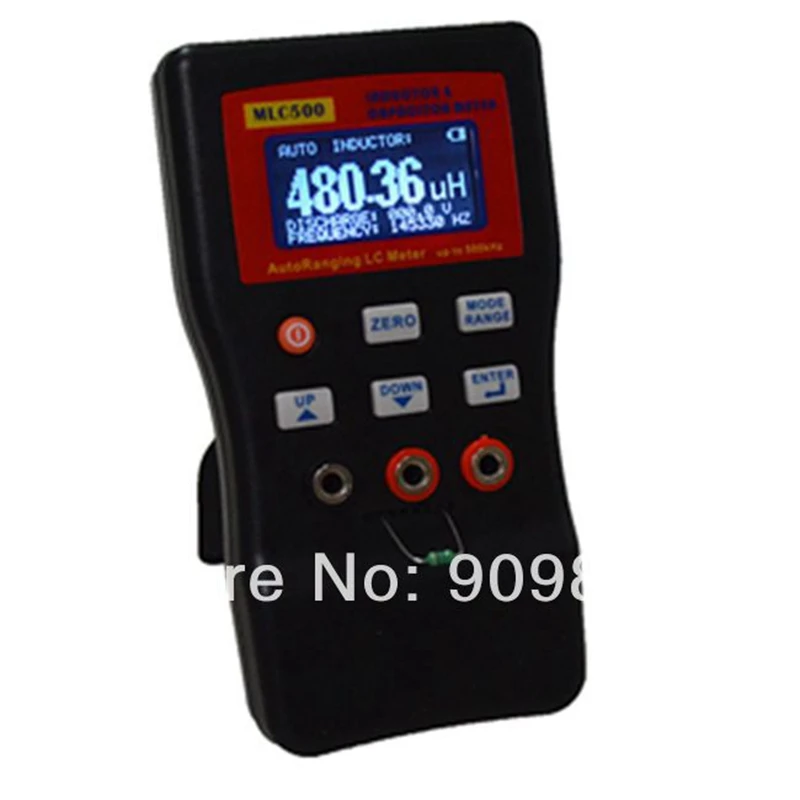 Medidor de inductancia de capacitancia electrónica de alta precisión Digital puente LC medidor multímetro LC RC oscilación a 100 H 100mF - 1