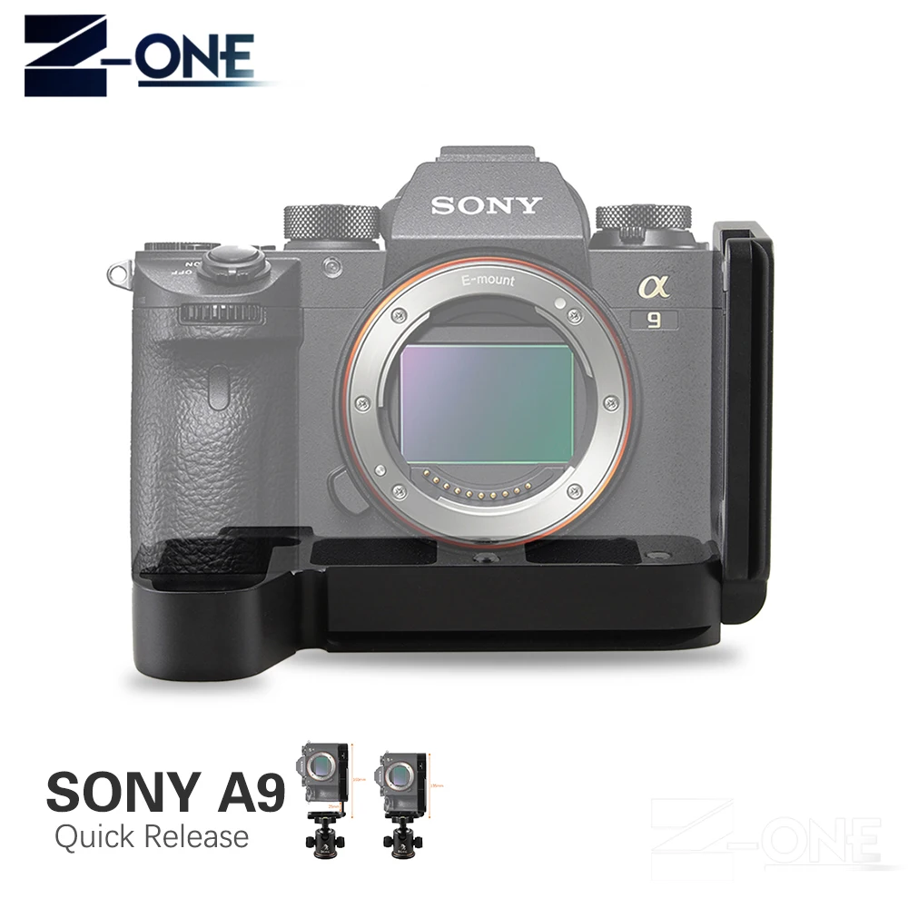 Быстроразъемный держатель кронштейна для Sony a9 A7MIII A7RIII A7R3 A7M3 DSLR камеры |
