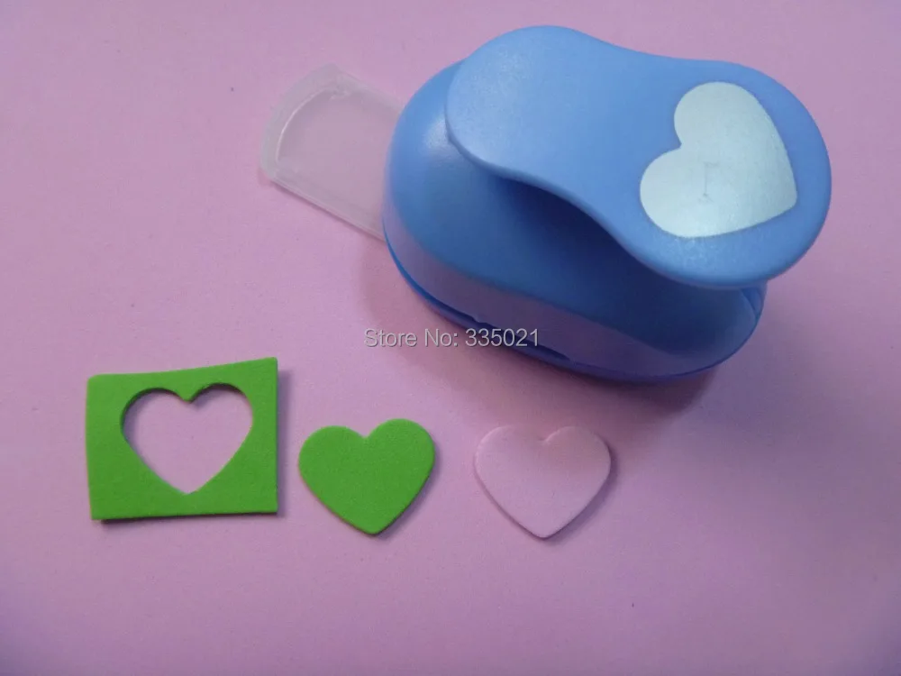 

free shipping 1"(2.5cm) heart EVA foam punch paper punch for greeting card handmade ,Scrapbook Handmade puncher