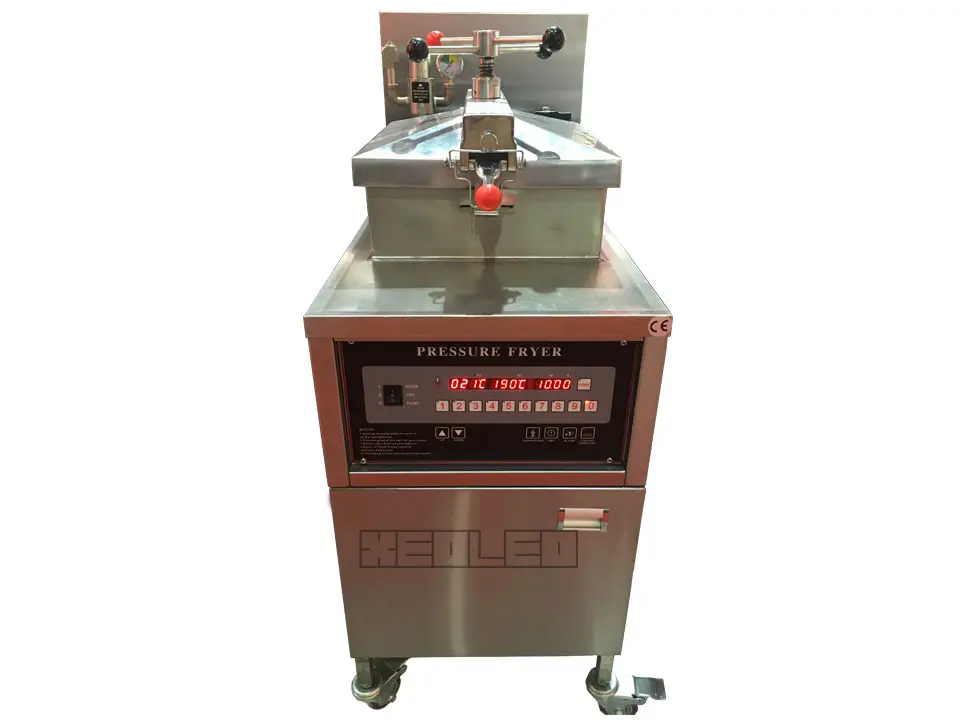 Gas computer pressure fryer (8)