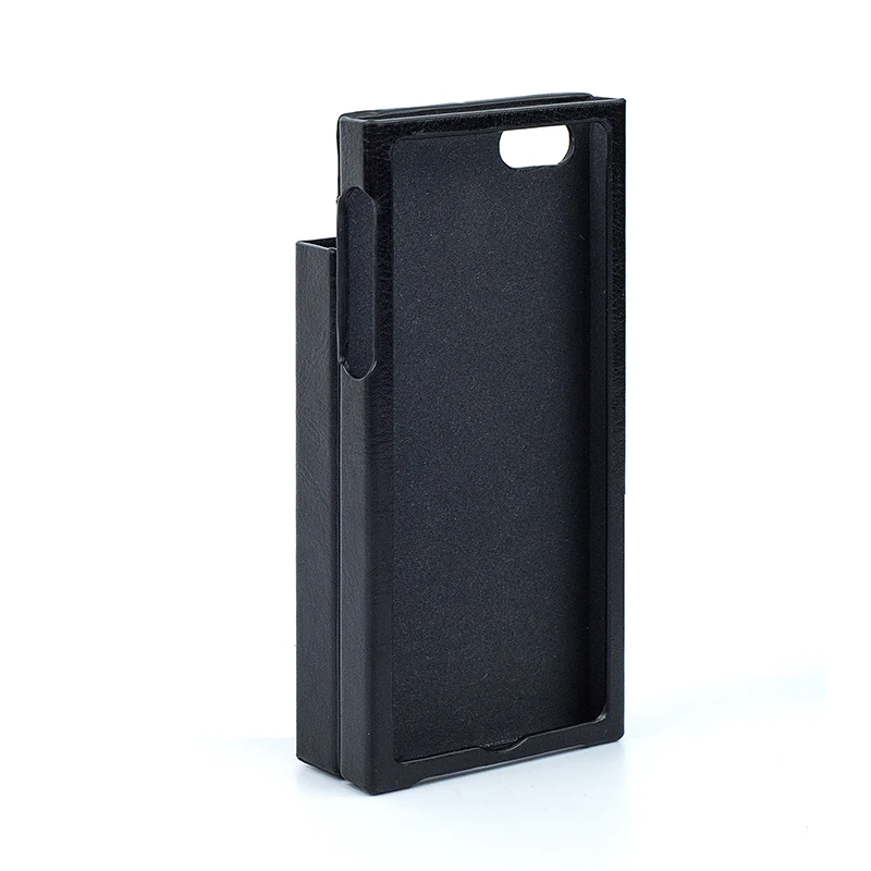 

Leather case for bundling the DSD Amplifier FiiO Q1 MKII with iPhone