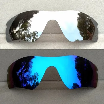 

Silver & Ice Blue Mirrored Polarized Replacement Lenses for Radar Path Frame 100% UVA & UVB