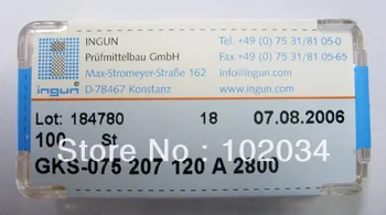 

100PCS/LOT 100% ORIGINAL INGUN GKS075-207-120 GKS075-207 120 A 2000 Spring Test Probe Pogo Pin made in Germany