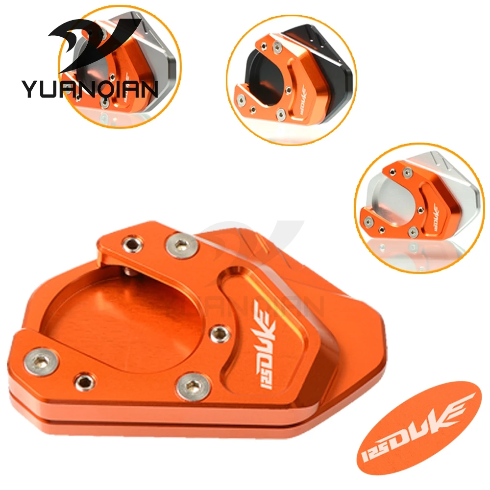 

For KTM 125 Duke 2012-2018 Motorcycle Enlarger Side Stand Side Stand Enlarge Side Kickstand Stand Extension Plate