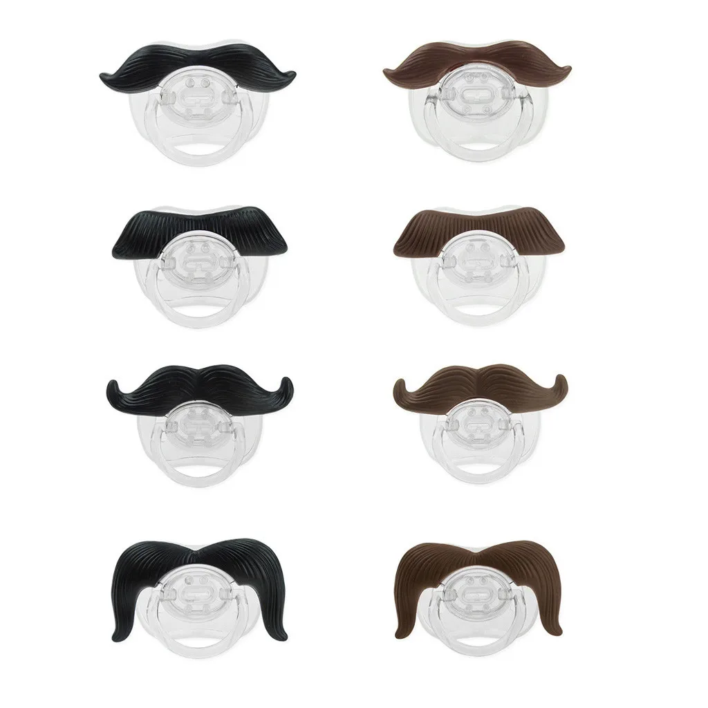 

2019 FashionToddler Infant Baby Kids Pacifiers Funny Nipple Joke Teething Teat Baby Care soother clip chupete clip Accessories