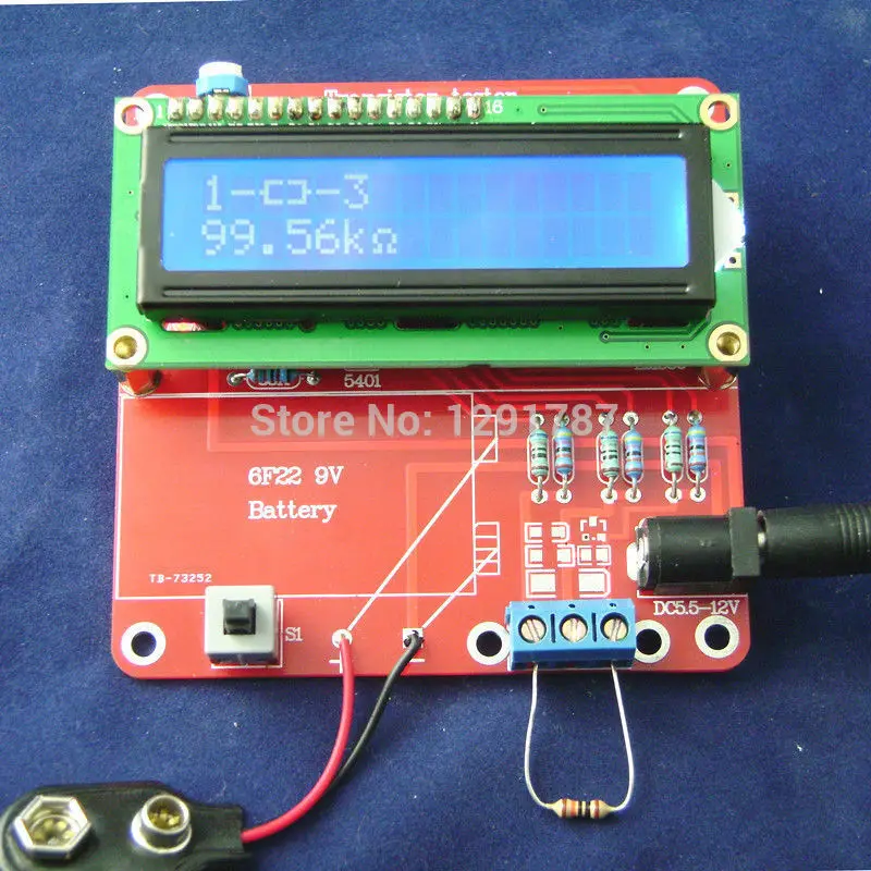 DIY KIT 2015 New Transistor Tester Capacitor ESR Inductance Resistor