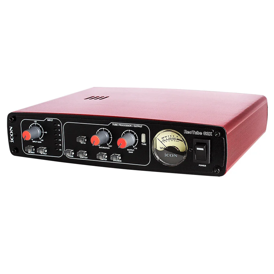 Оригинальный значок ReoTube G2X профессиональный микрофон трубка усилитель