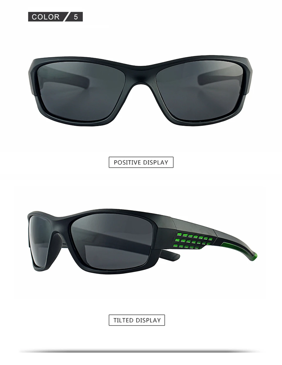 ALIKIAI new  Men and women HD Sunglasses Polarized Glasses Outdoor Sport UV400 Proof Sun Glasses Eyewear Oculos Male (11)