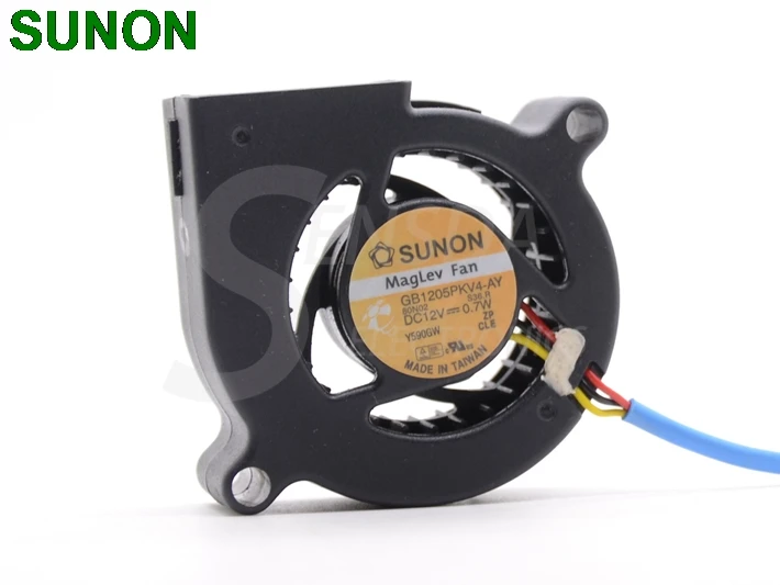 3 проводной вентилятор для сервера Sunon GB1205PKV4 AY S36R 12В 0 7 Вт 50х50х20 мм|blower fan|server fanfan sunon