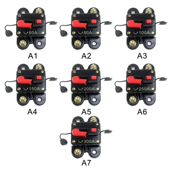 

Dropship Automatic 60-300A Car Audio In Line Automatic Recovery Protection Circuit Breaker Fuse Recovery Protection Holder