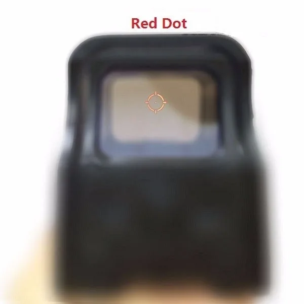 Высокое качество красный и зеленый горошек sight552_X голографические достопримечательности red dot Сфера Reflex Коллиматорный прицел AA батареи для