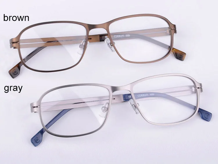 QJ из нержавеющей стали полный кадр ретро очки мужчины и женщины с близорукостью плоский свет излучения изменение цвета очки большой кадр прилив