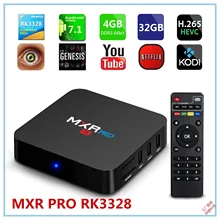 4GB RAM 32GB ROM MAX MXR PRO Android 7.1 Smart TV Box RK3328 Quad Core 2.4GHz WiFi VP9 H.265 UHD MXRpro 4K Player