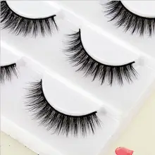 3 пары/партия, супер мягкие ресницы норковые ресницы 3d норковых ресниц макияжа накладные ресницы Марка Накладные ресницы A01