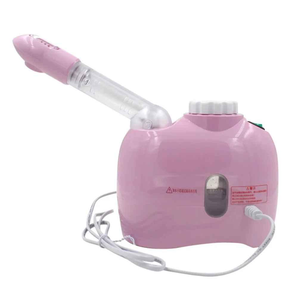 

Face Beauty Mist Sprayer Herbal Aroma Ozone Vaporizer Facial Sauna Spa Facial Steamer Home Use Thermal Steam Humidifier US 220V