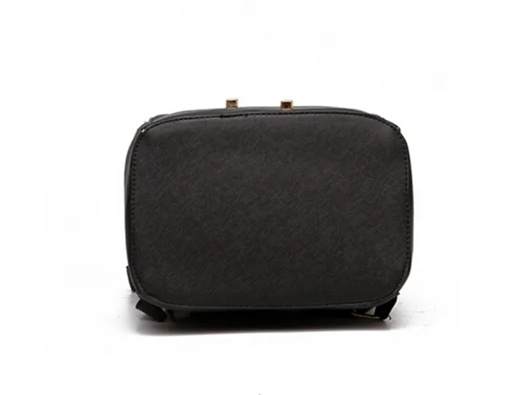 cool everyday backpacks DIDA BEAR Women Backpack High Quality PU Leather Mochila Escolar School Bags For Teenagers Girls Leisure Backpacks Candy Color stylish backpacks for travel