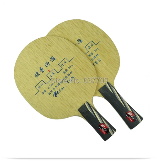 Оригинал Palio TEN table tennis blade 5 дерево + 2 углеродистая ракетка для настольного тенниса для быстрая атака с петлей из углеродного волокна