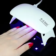 RS NAIL 6 Вт Сушилка для ногтей мини светодиодный УФ-лампа фонарик Портативный USB кабель для ногтей Гель-лак Сушилка для ногтей инструмент для дизайна ногтей оборудование для маникюра
