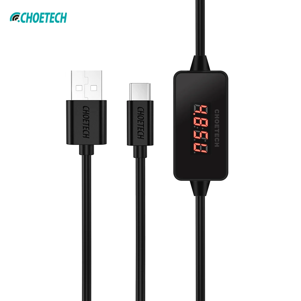 

Universal LCD Display USB Type C Cable with V/A Display Charge Data Charging Cable for Samsung Xiaomi USB-C