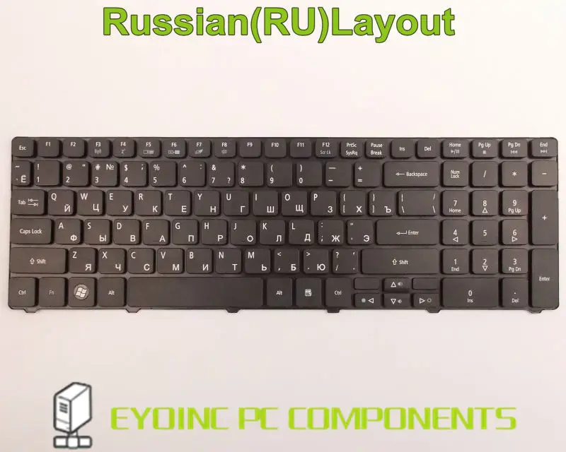 Клавиатура для ноутбука acer Aspire 7736 7736Z 7736G 7736ZG 7738 7738G 7738/g RU Русская версия