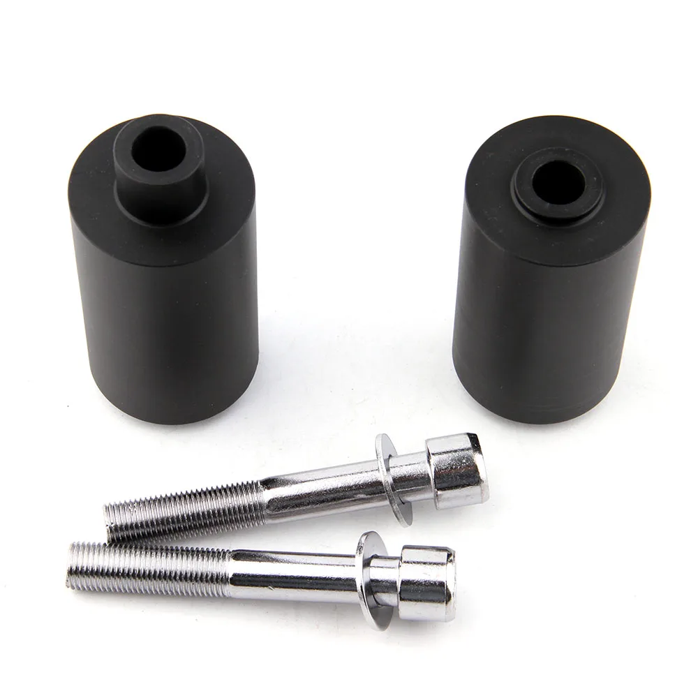 Запчасти для мотоциклов ползунок рамы Yamaha YZF R6 YZFR6 1999 2000 2001 2002 черный|frame slider|motorcycle