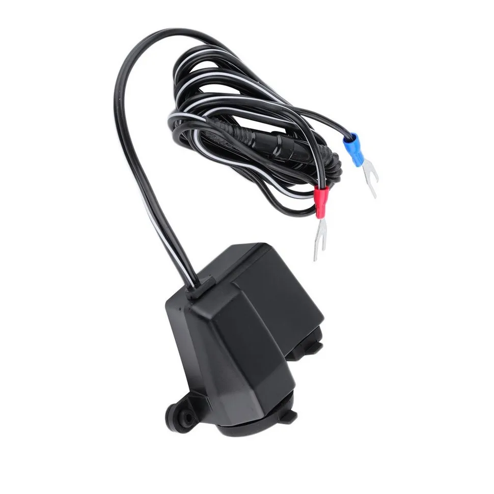 

8pcs Motorcycle Waterproof 12V Cigarette Lighter USB Power Socket Charger For Phone