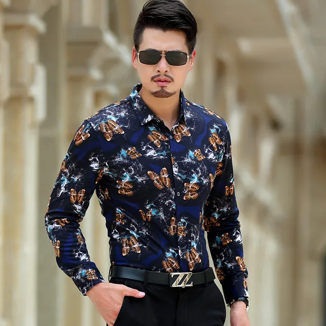 Chemise homme fantaisie chic Clearance