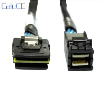

Internal Mini SAS SFF-8087 to Mini SAS High Density HD SFF-8643 Data Server Hard Disk Raid Cable 50cm