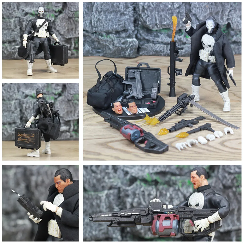 

Special Ops One:12 Marvel Punisher Frank Castle 6" Action Figure SDCC 2018 Exclusive 1/12 1:12 Comic Movie Toys Doll Model
