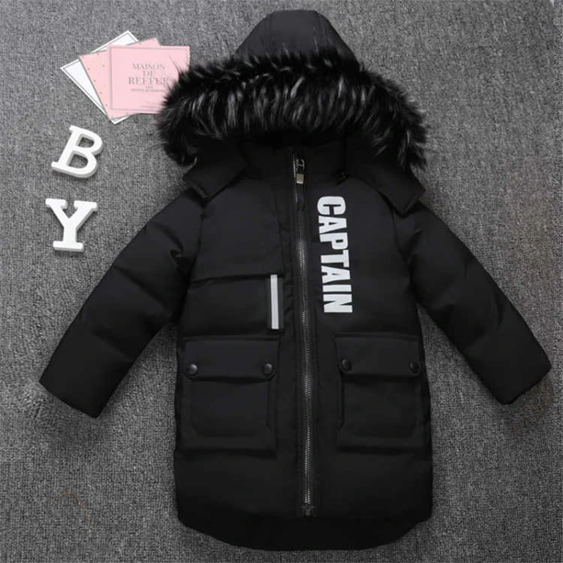 remarkable 2019 new winter children's clothing children's boy cotton padded warm down jacket in the big boy ba