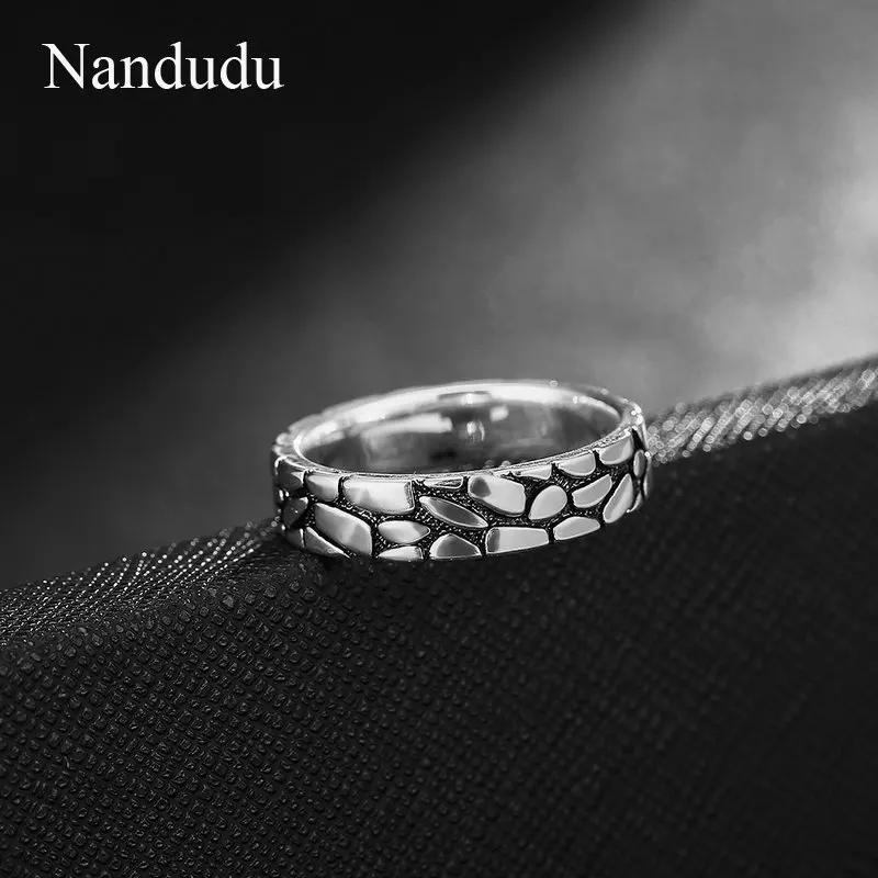 Nandudu Новое поступление античное кольцо в стиле хип хоп наборы аксессуаров