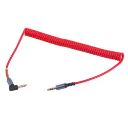 Универсальный аудио кабель 3,5 мм разъем для штекер стерео аудио AUX кабель с металлической пружины для смартфонов