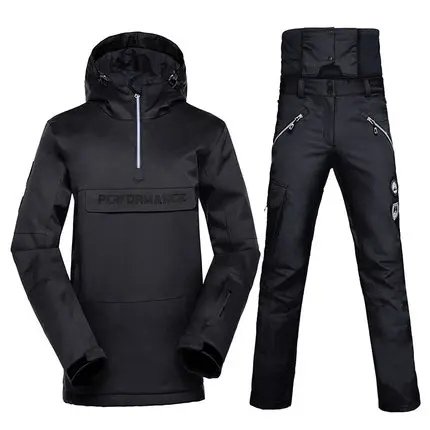 High Experience Man and woman ski suitJackets Warm Suits Windbreaker Snow Clothing mountain Skiing Jacket And Pant Ski Jacket - Цвет: color4