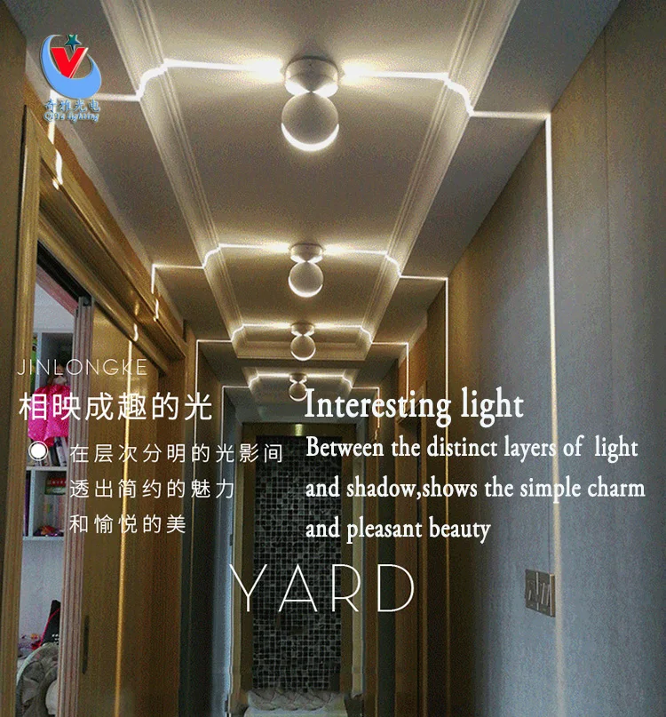 Китайский пост AC85-265V светодиодный подоконник 10 Вт Настенный светильник уличный светильник настенный водонепроницаемый Уличный настенный светильник
