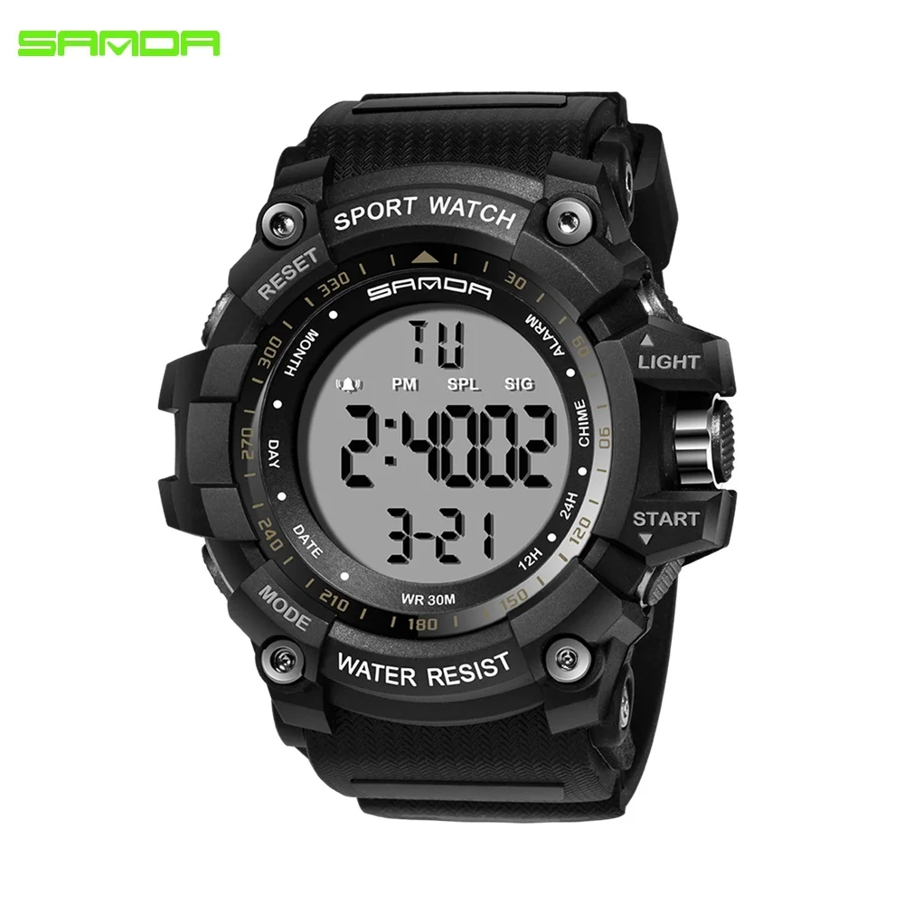 Men's Sport Watch Waterproof Men G Style Electronic Countdown Alarm Clock Digital Wrist watches For reloj hombre | Наручные часы