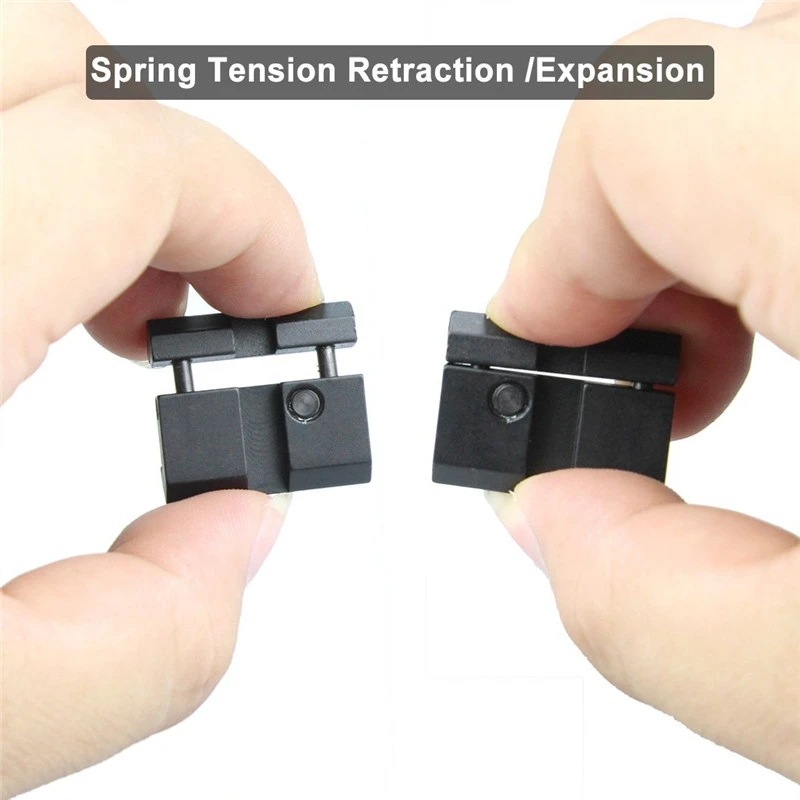 2 قطعة/الوحدة العسكرية تتوافق إلى ويفر Picatinny 11 مللي متر إلى 22 مللي متر الألومنيوم محول. 22 cal بندقية بندقية قاعدة تثبيت المفاجئة في السكك الحديد...