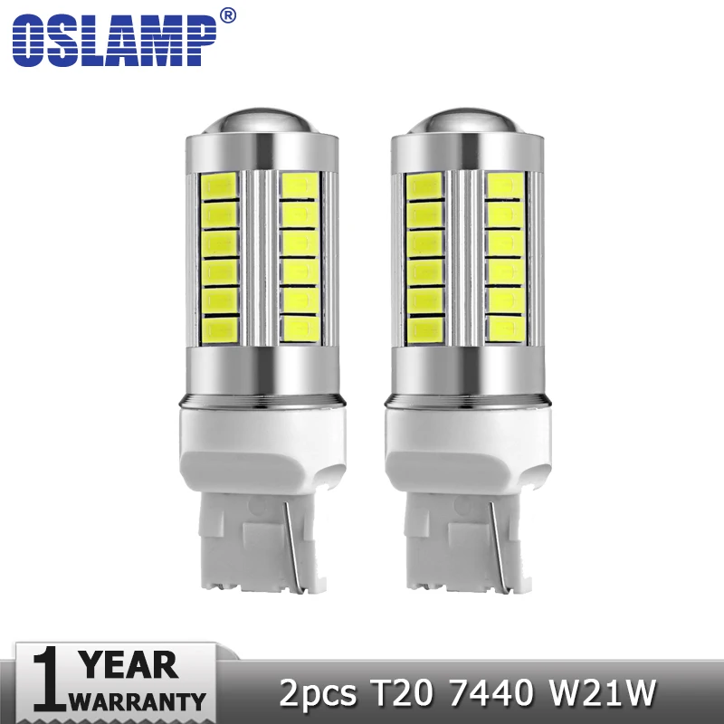 Oslamp T10 T15 T20 T25 1156 1157 SMD автомобилей светодиодные лампы перерыв сигнал поворота света Обратный Свет просвет чтение свет 12 В