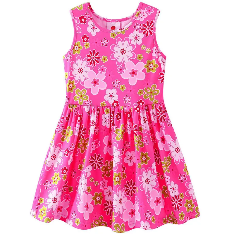 

Girls Summer Dresses 2018 Girls Dress Printed Kids Dresses for Girls Clothing Princess Costume Child