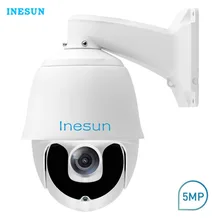 Inesun Outdoor PTZ IP Security Camera 2MP 4MP 5MP Super HD 30x Optical Zoom Video Surveillance IR Night Vision Motion Detection