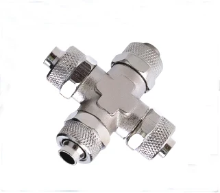 

tube 10mm union cross pneumatic brass Rapid Fittings For Plastic Tube tube RPZA 10
