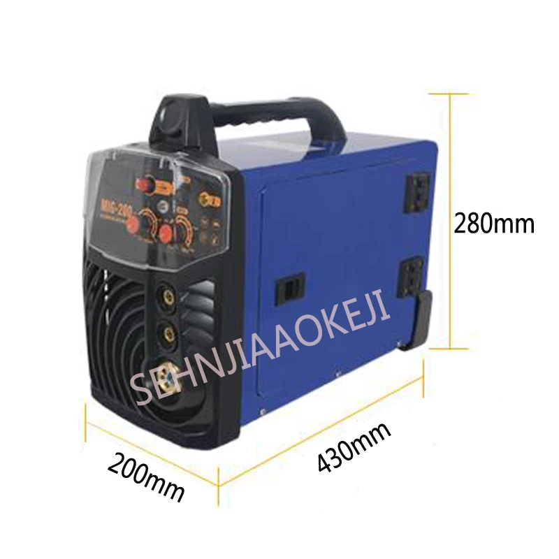 MIG-200S Inverter DC Manual welding/gas shield welding machine Integral carbon dioxide gas shielded welding machine 220V 4