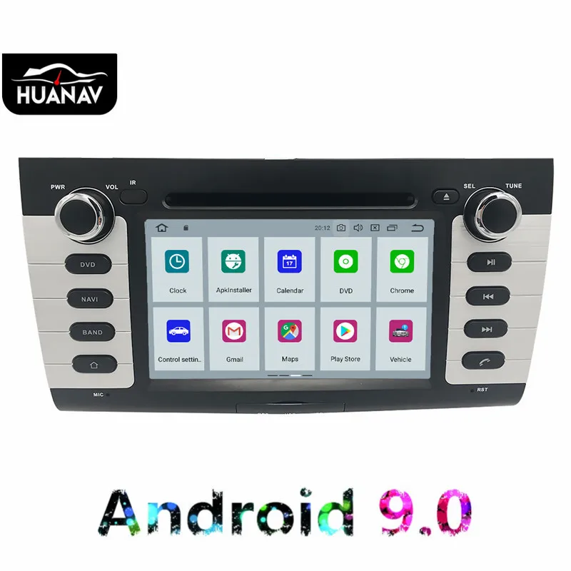 Автомобильный DVD плеер на Android 9 0 GPS навигация для SUZUKI SWIFT 2004 2010 автомобильный