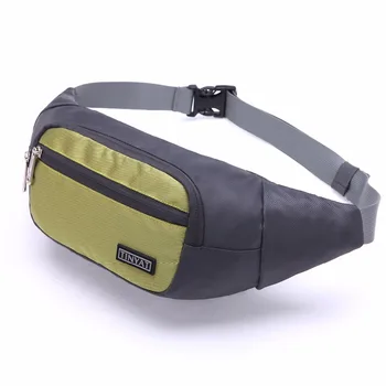 

Wholesale Men Waist Pack Bag Casual Women Travel Phone Belt Bag Pouch New Canvas Shoulder Fanny Pack Bag Money Hip Pack Bag