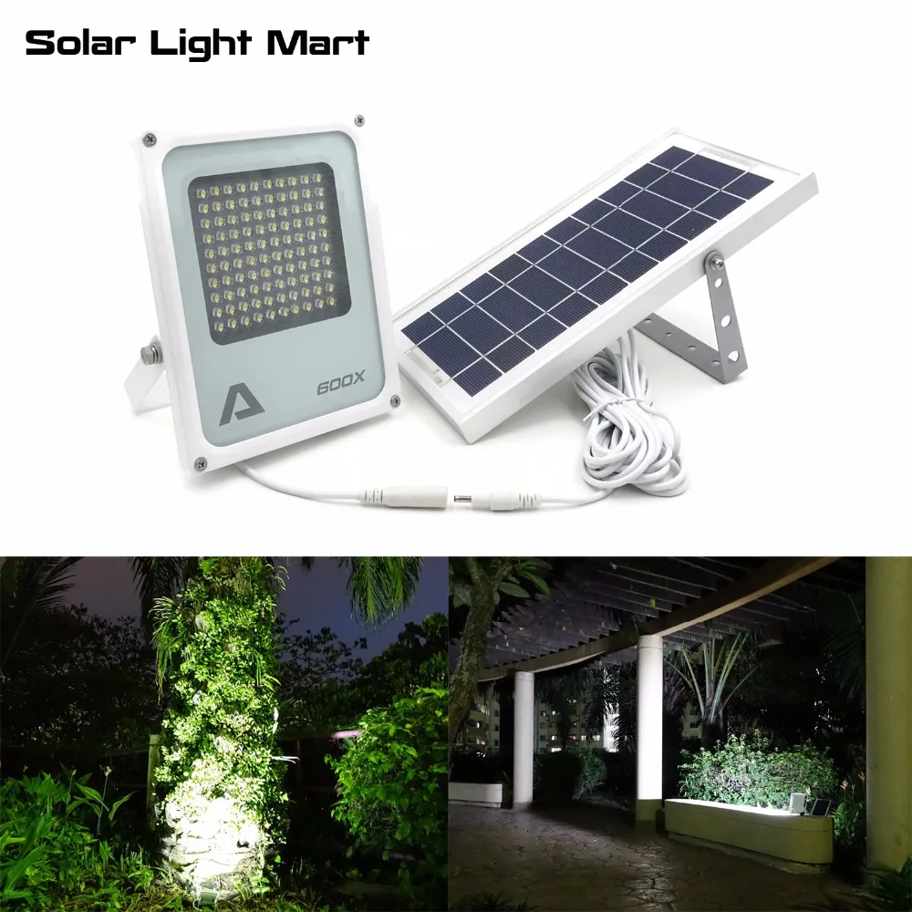 Alpha 600X 100 LED 100 750lm 3 Power Modes Solar Powered