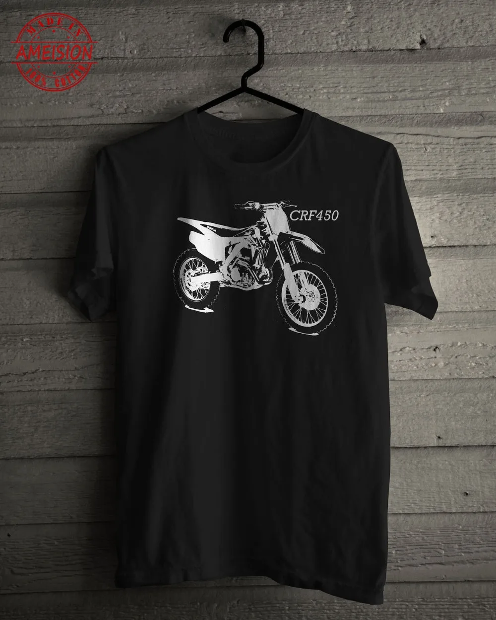 Новая летняя Горячая Распродажа Мужская мода 2019 топ футболки Hon CRF 450 грязный