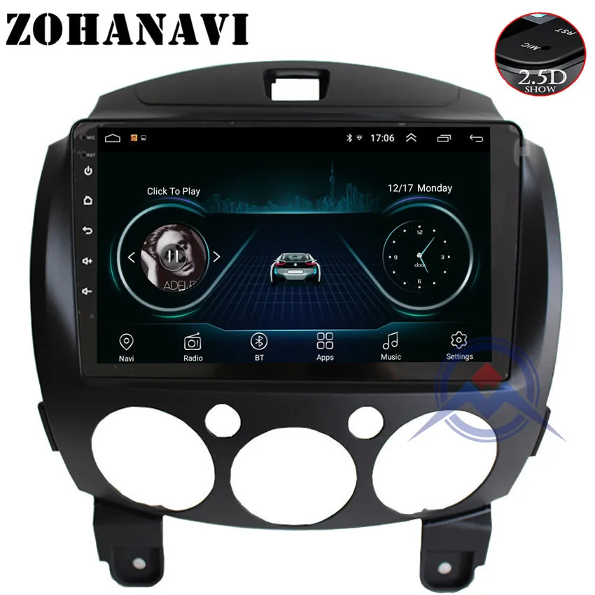 Flash Deal ZOHANAVI Android 2.5D Screen Car GPS DVD Player for mazda 2 2007 2008 2009 2010 2011 2012 2013 2014 Auto Radio stereo player 0 Flash Deal ZOHANAVI Android 2.5D Screen Car GPS DVD Player for mazda 2 2007 2008 2009 2010 2011 2012 2013 2014 Auto Radio stereo player 0