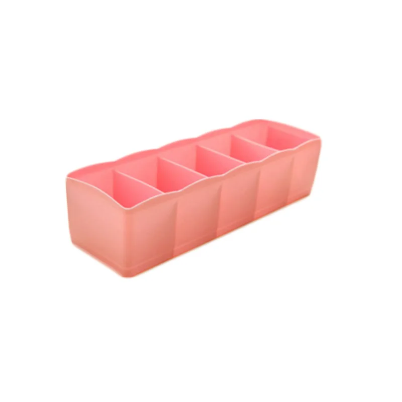 quickdone 1pcs underwear drawer classified color storage box underwear socks bra ties cosmetic desktop plastic box - Bread Ties Color quickdone 1pcs underwear drawer classified color storage box underwear socks bra ties cosmetic desktop plastic box - Bread Ties Color